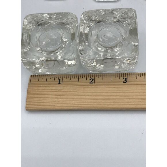 Salt Cellars Dips Clear Glass set‎ of 7 (3 different styles) - Picture 9 of 12